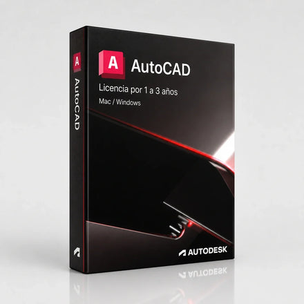 AutoCAD + Toolsets - Licencia por 1 a 3 Años - Windows/Mac