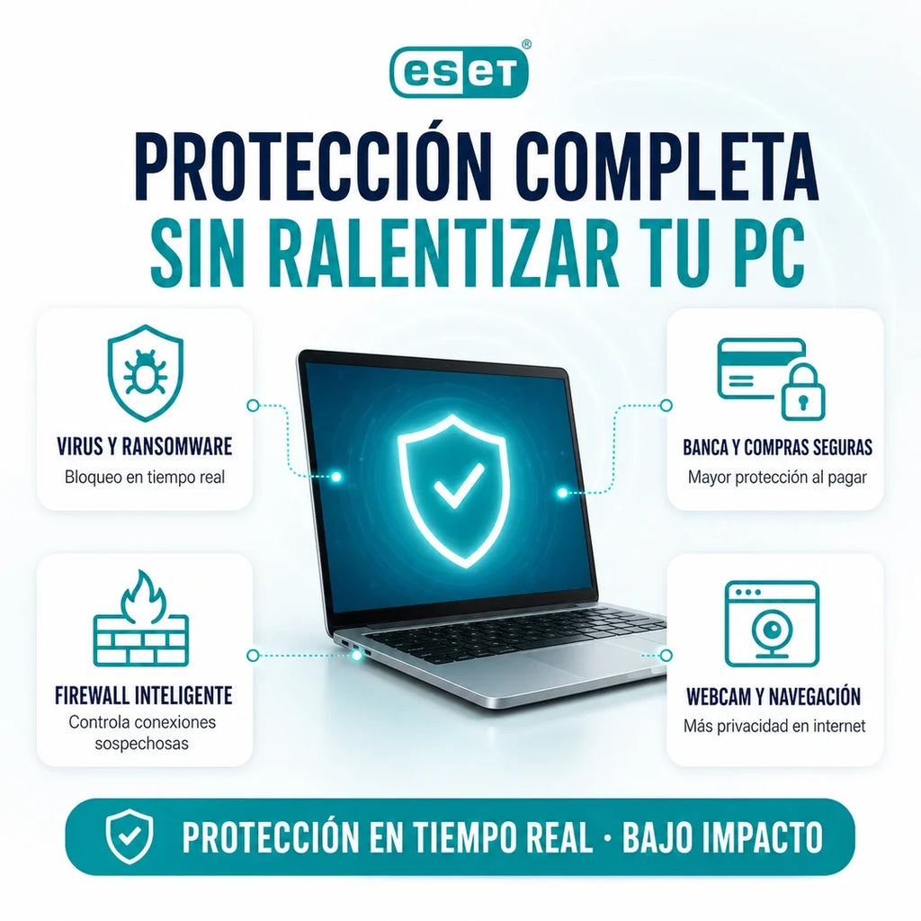 Antivirus ESET Internet Security - 1 Año - 1 PC