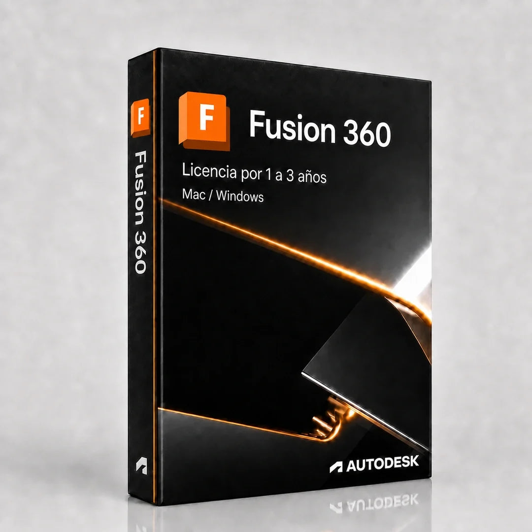 Fusion 360 - Licencia por 1 a 3 Años - Windows/Mac