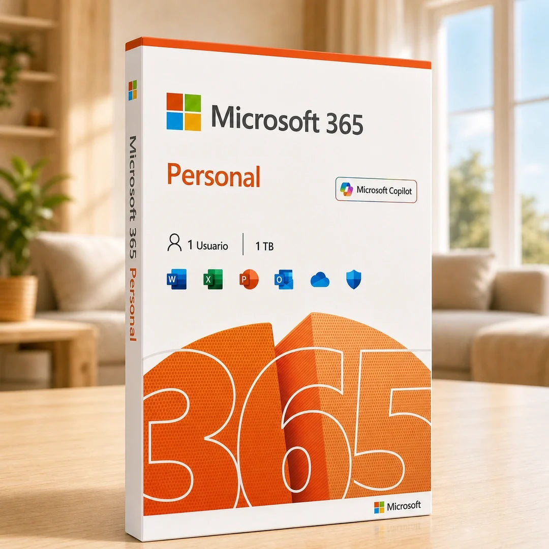 Microsoft 365 (Invitación) 1 TB  - 1 Año - 5 PCs