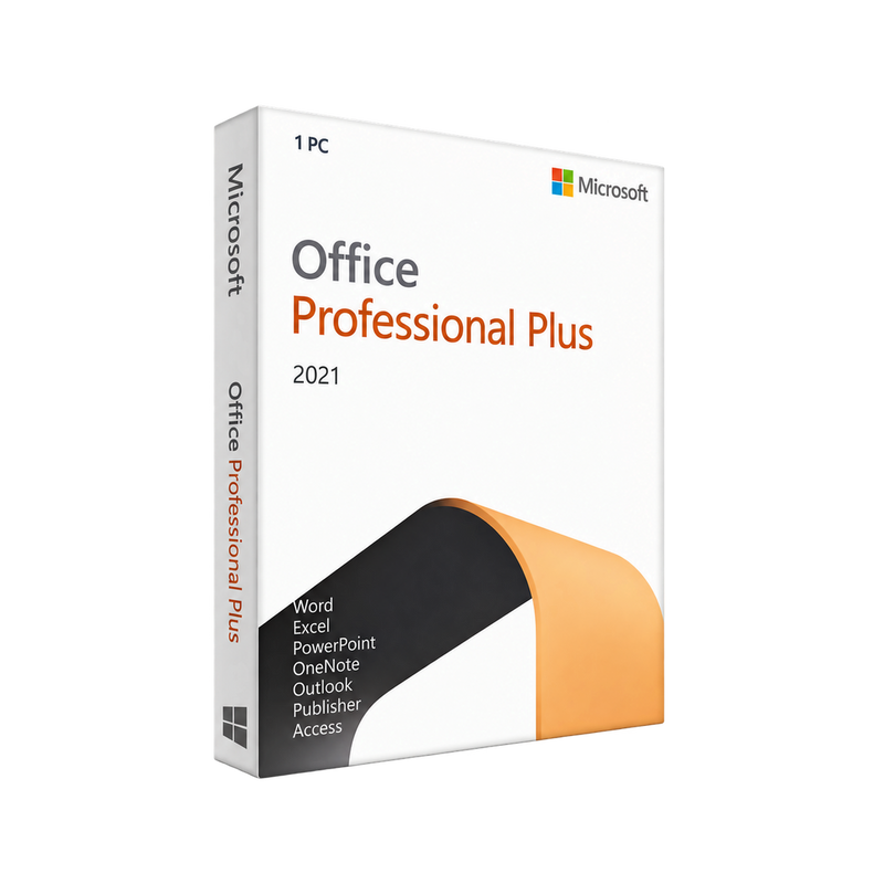 Office 2021 Professional Plus - Permanent License - 1 PC