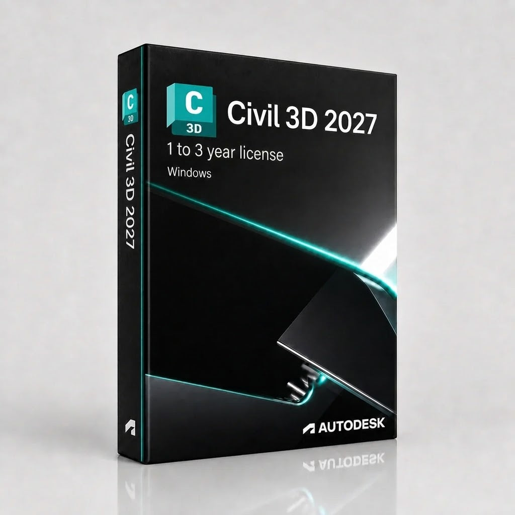 Civil 3D 2027 - 1 to 3-Year License - Windows