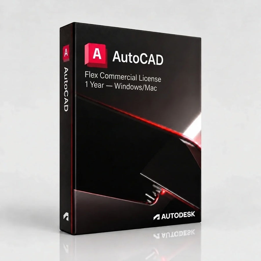 AutoCAD 2027 - 1-Year Flex Commercial License - Windows/Mac