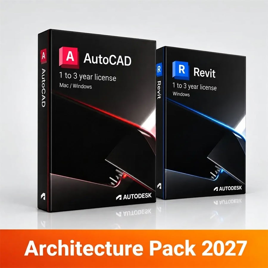 Architect Pack 2027 - AutoCAD + Revit - 1- to 3-Year License