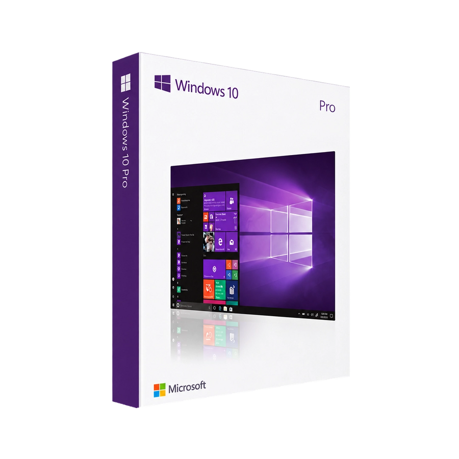 Windows 10 Pro - Genuine and Permanent License - 1 PC